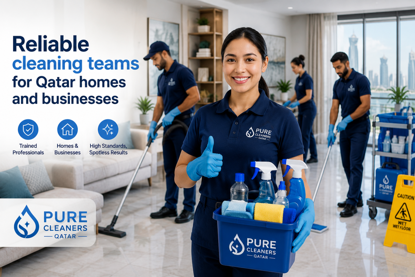 Reliable cleaning teams for Qatar homes and businesses